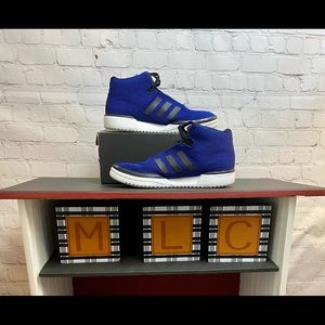 Boys Blue Adidas Fitfoam